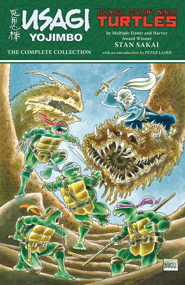 Usagi Yojimbo Teenage Mutant Ninja Turtles TPB Complete Collection 