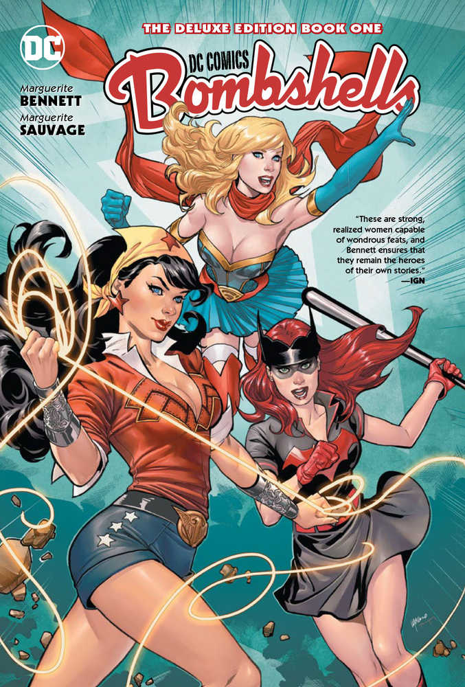 DC BOMBSHELLS THE DELUXE ED HC (2025)