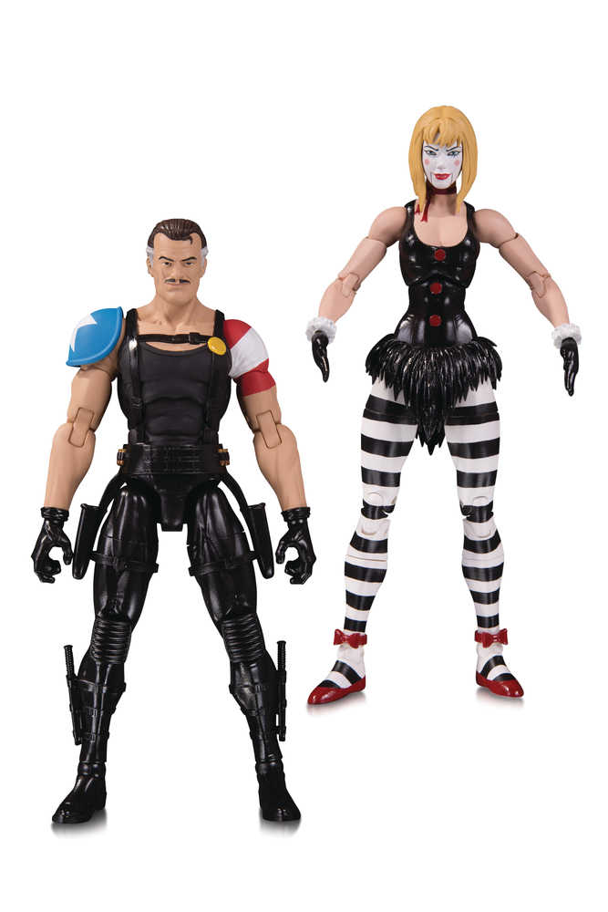 Doomsday Clock Comedian Marionette Action Figure 2 Pack