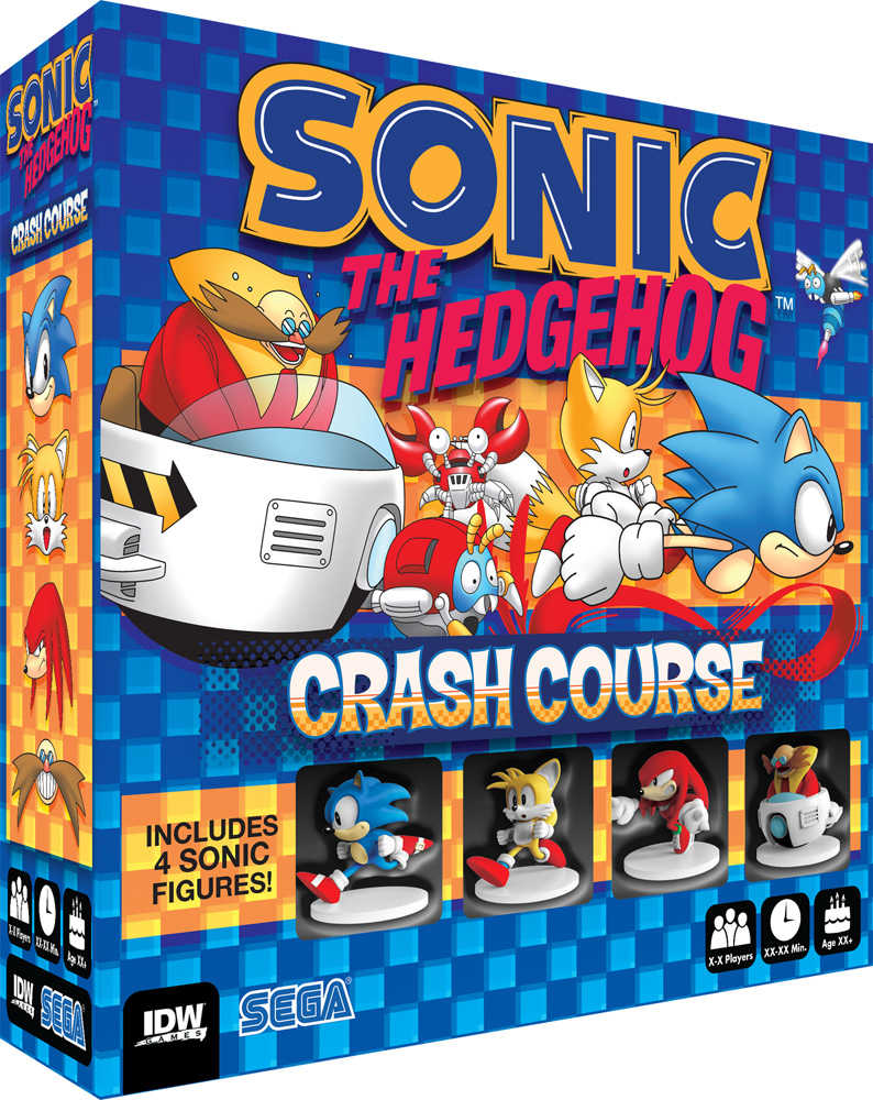 Sonic Hedgehog Crash Course Boardgame 