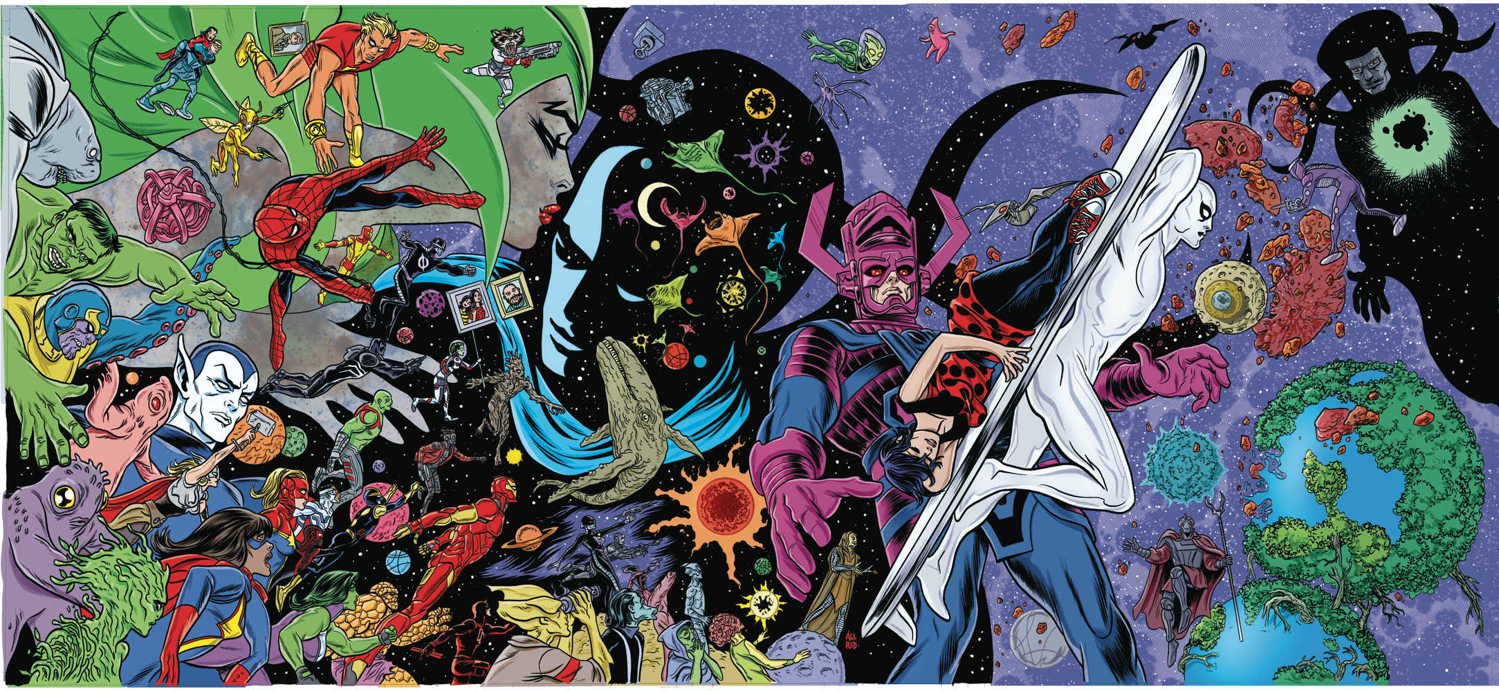 Silver Surfer By Slott And Allred Omnibus Hardcover