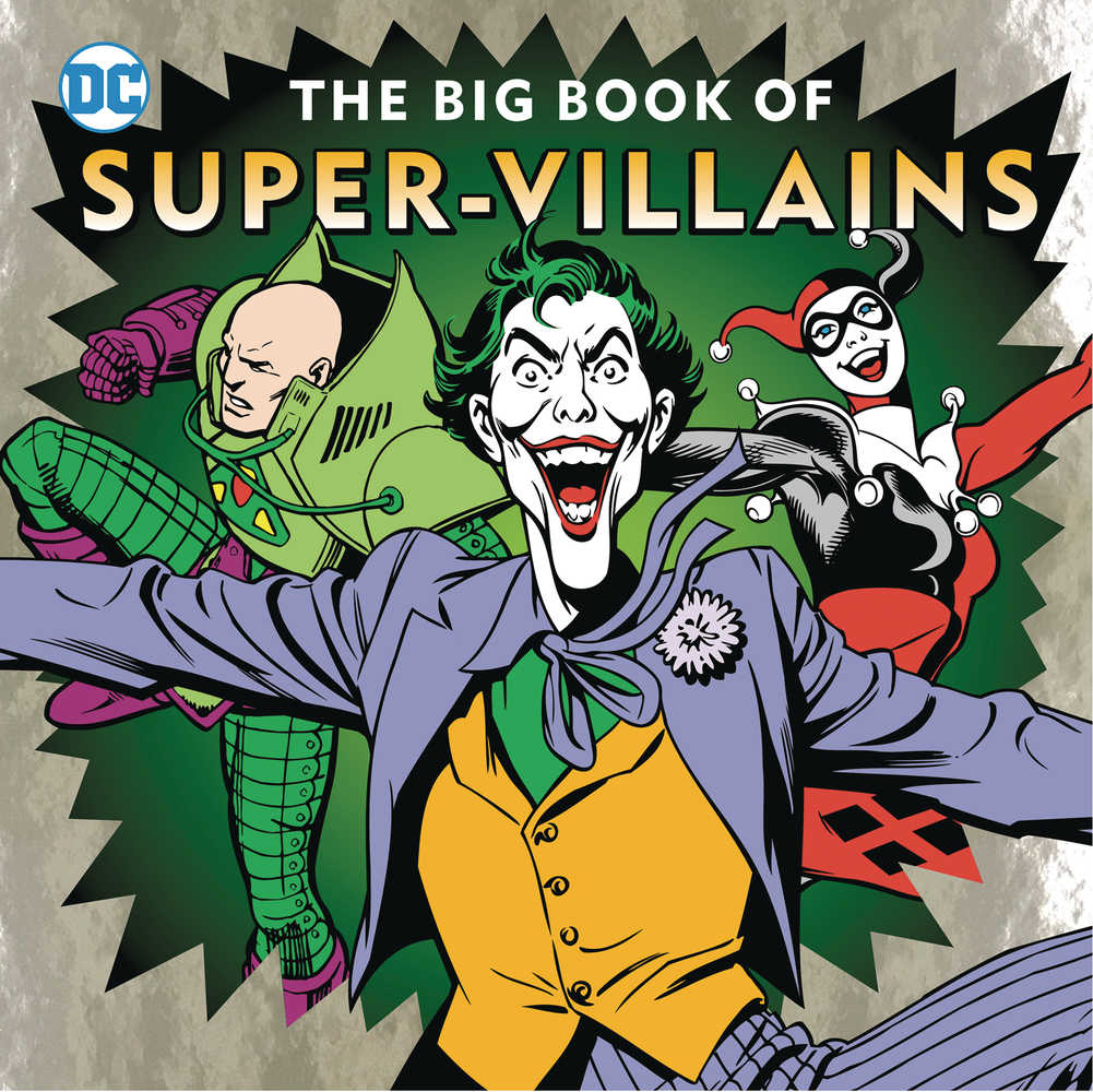 DC Big Book Of Super Villains Hardcover 