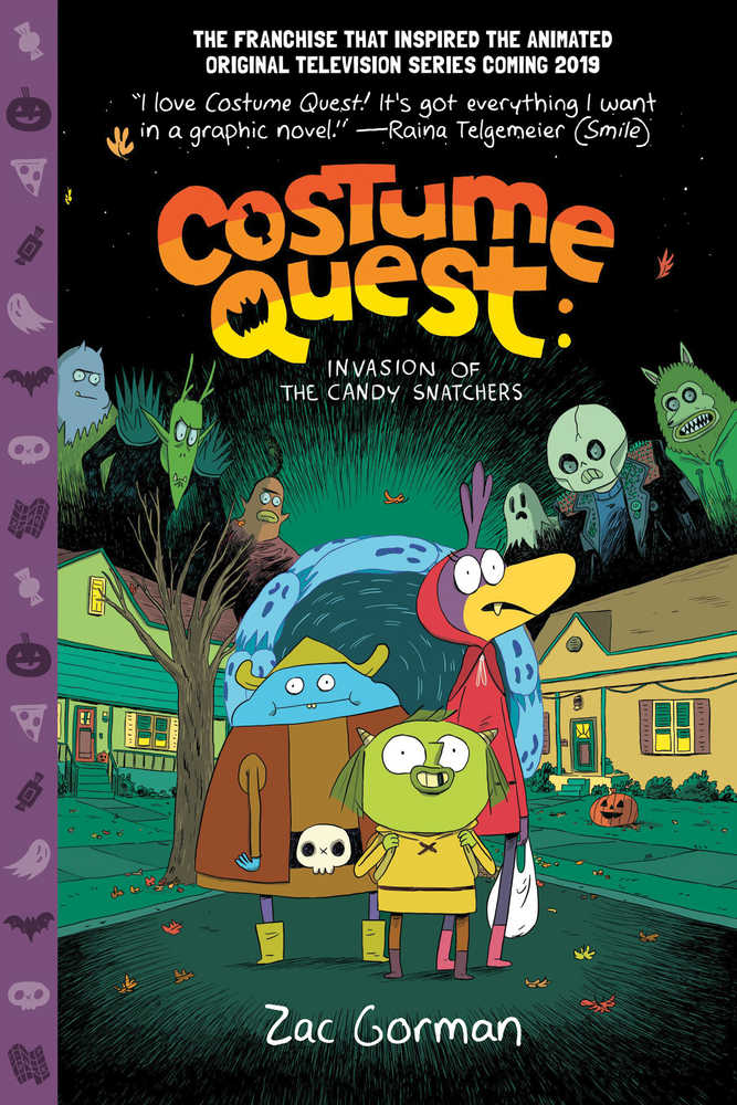 Costume Quest Graphic Novel Invasion Of Candy Snatchers