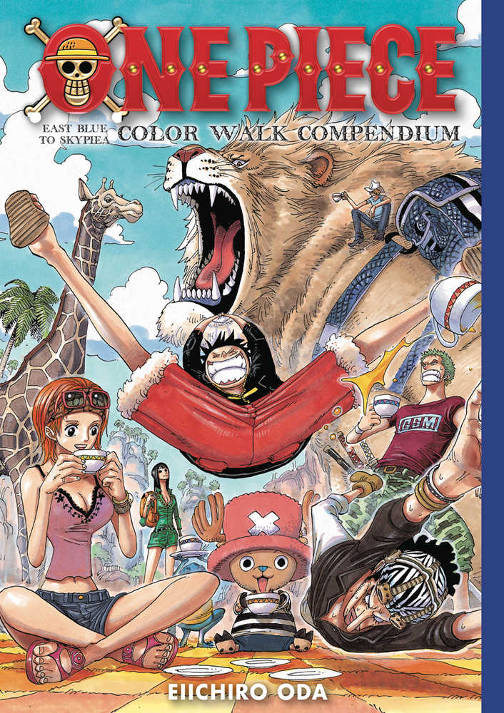 One Piece Color Walk Compendium Softcover East Blue Skypiea