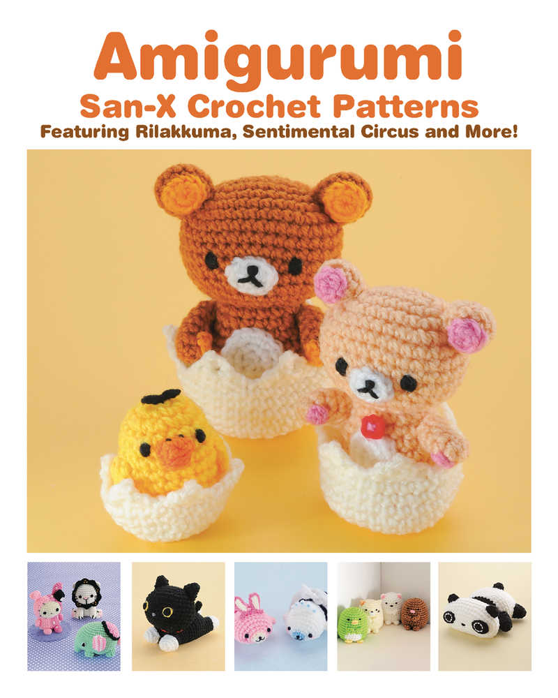 Amigurumi San X Crochet Patterns Softcover