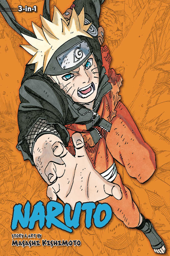 Naruto 3 In1 TPB Volume 23