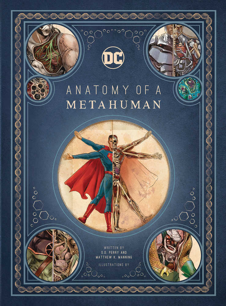 DC Comics Anatomy Of Metahuman Hardcover 