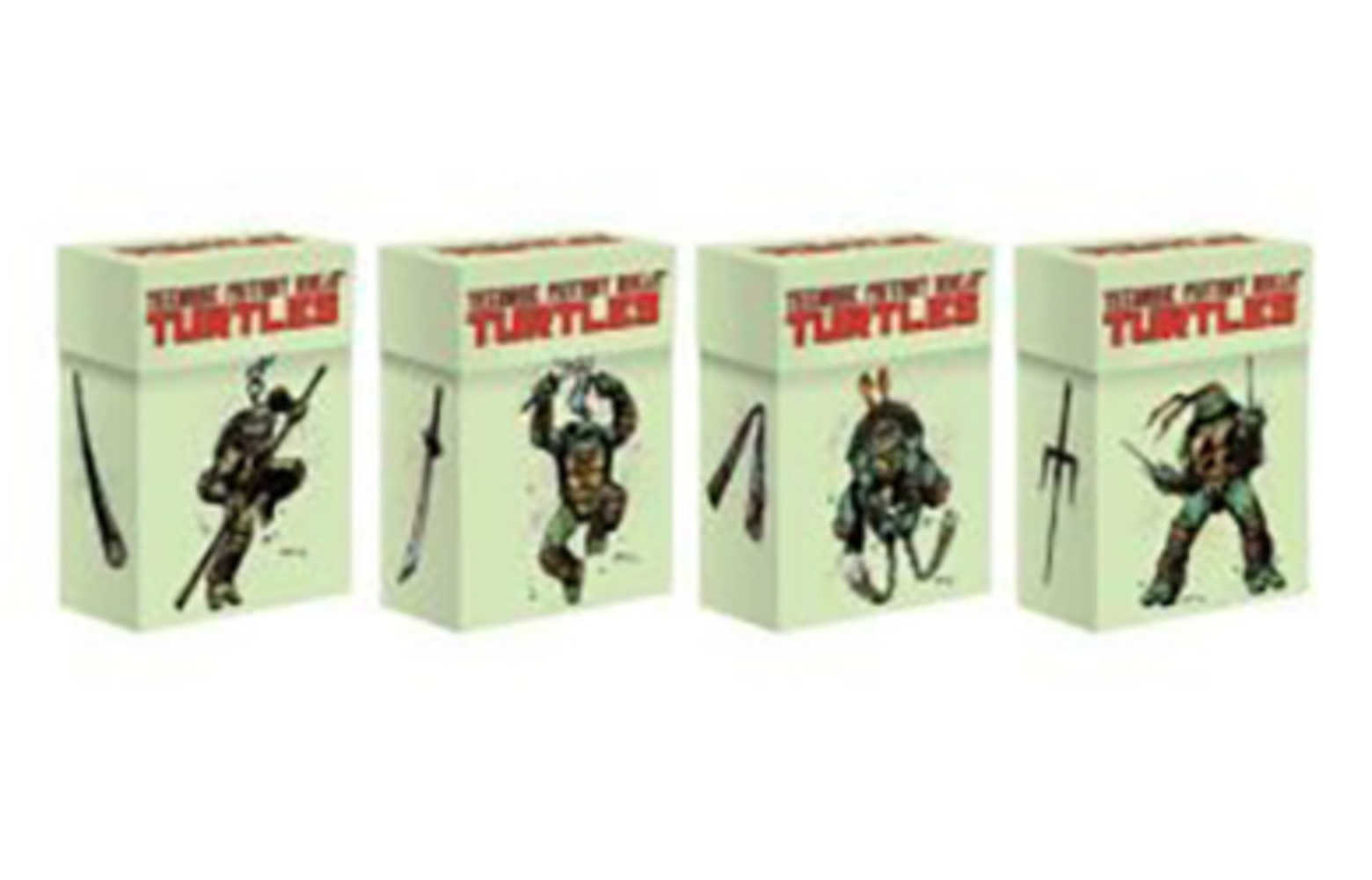 Teenage Mutant Ninja Turtles Deck Boxes (Set Of 4)