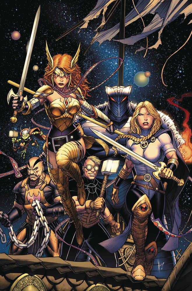 Asgardians Of Galaxy #1 By Keown Poster