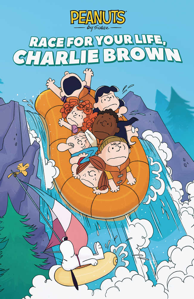 Peanuts Race For Your Life Charlie Brown Graphic Novel 