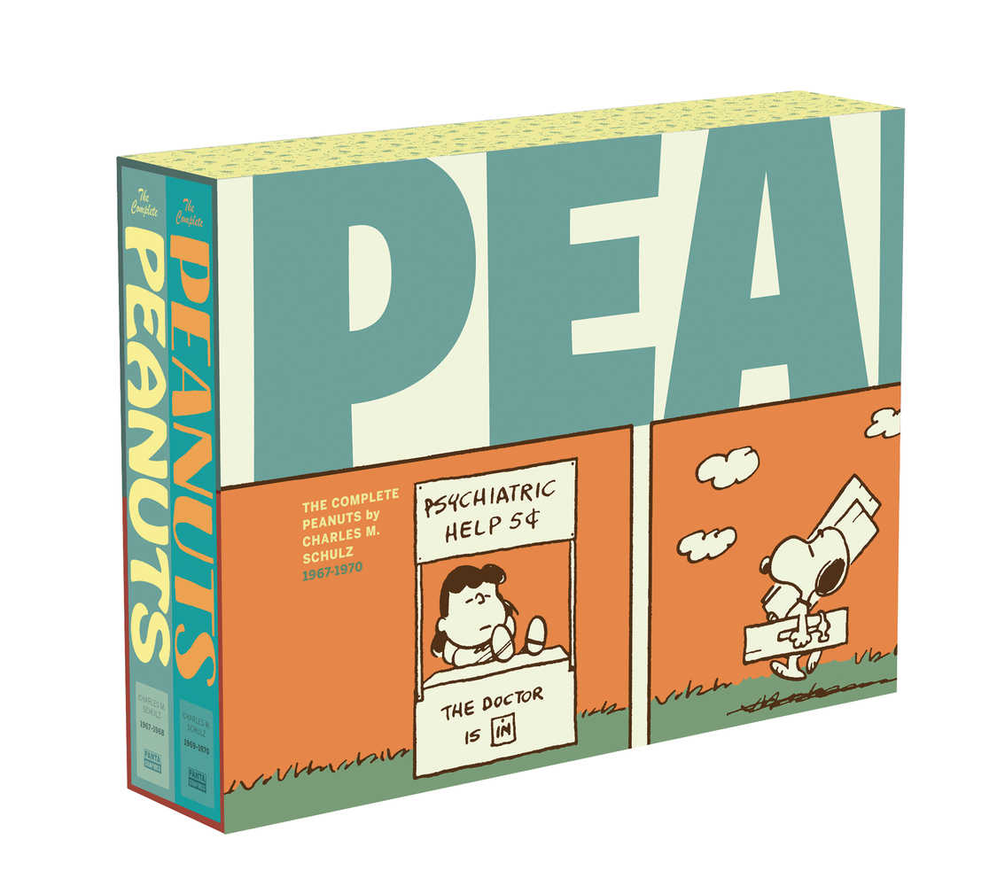 Complete Peanuts TPB Box Set 1967 1970 