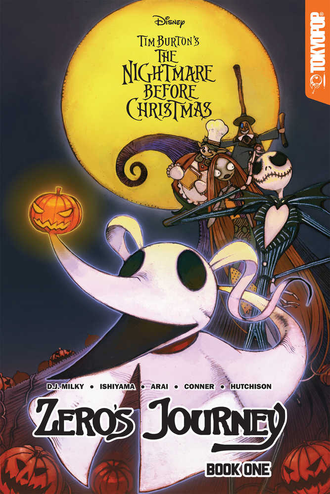 Disney Manga Nightmare Christmas Zeros Journey Graphic Novel Volume 01 