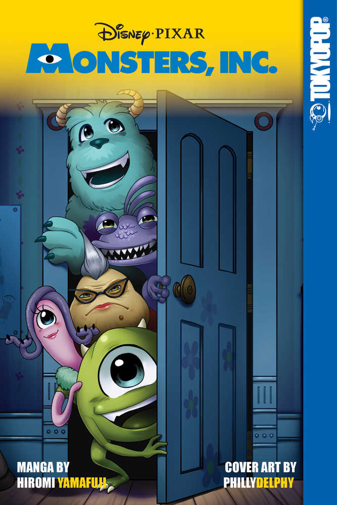 Disney Manga Pixar Monsters Inc Graphic Novel 