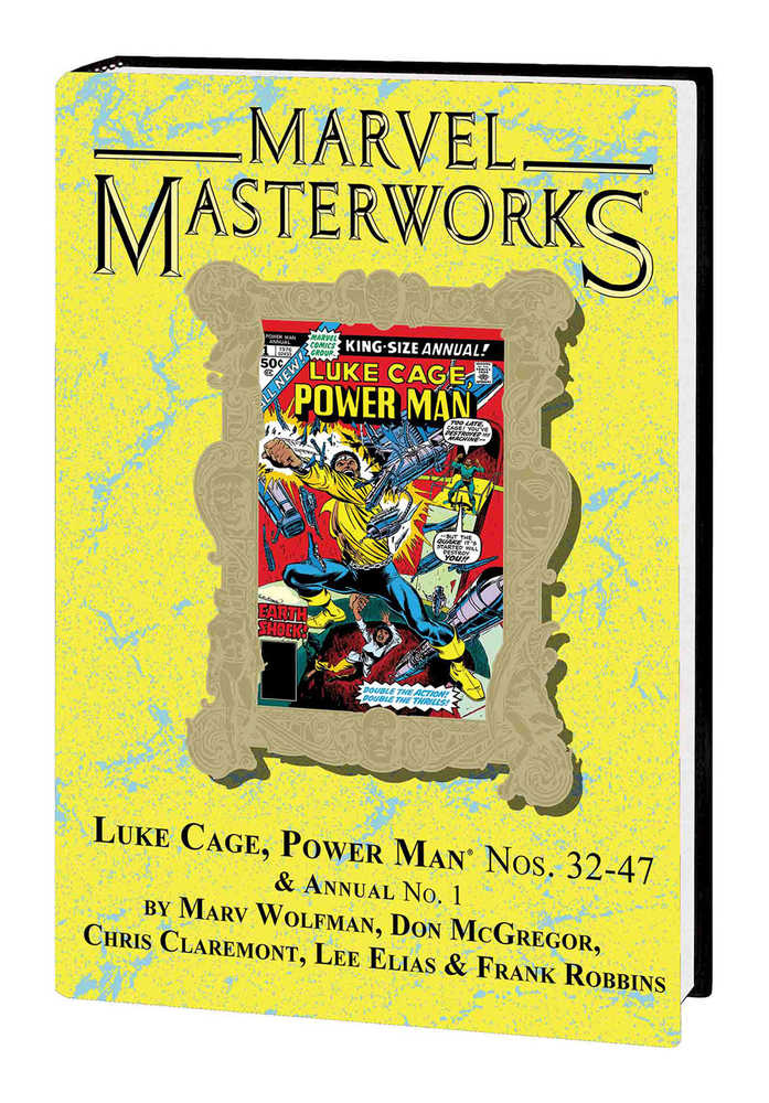 Marvel Masterworks Luke Cage Power Man Hardcover Volume 03 Direct Market Variant Edition 271