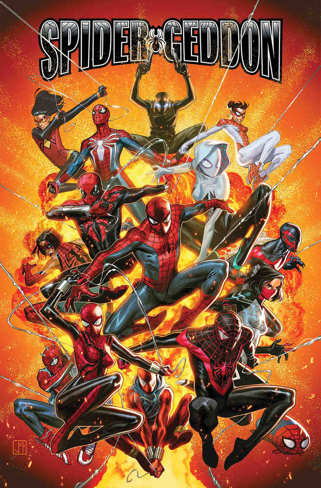Spider Geddon #1 By Molina Poster