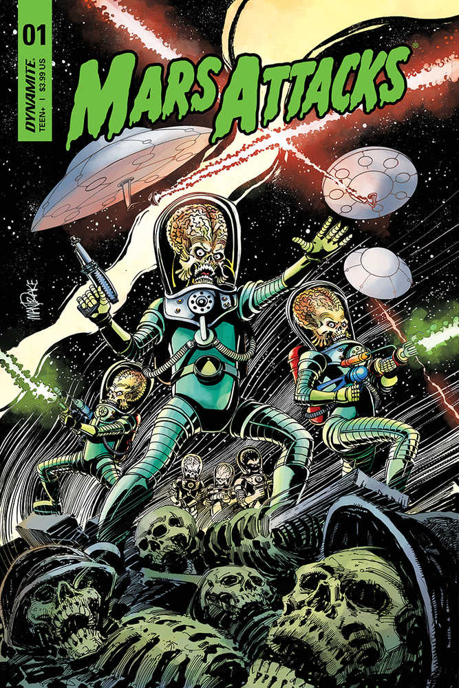 Mars Attacks #1 Cover A Mandrake