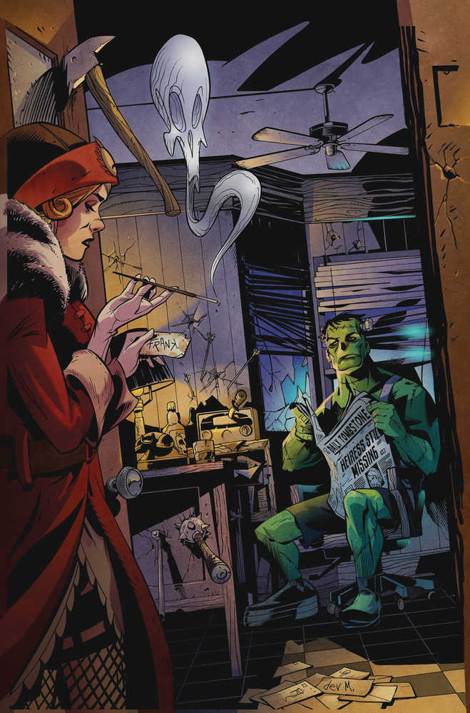 Frank N Stein Private Eye Graphic Novel 