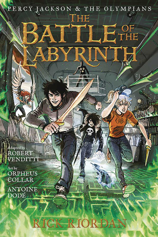 Percy Jackson & Olympians Softcover Volume 04 Battle Of Labyrinth 