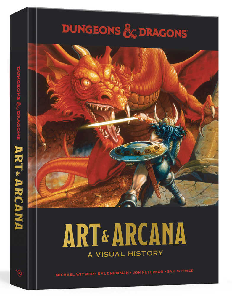 Dungeons & Dragons Art And Arcana Visual Hist Hardcover 