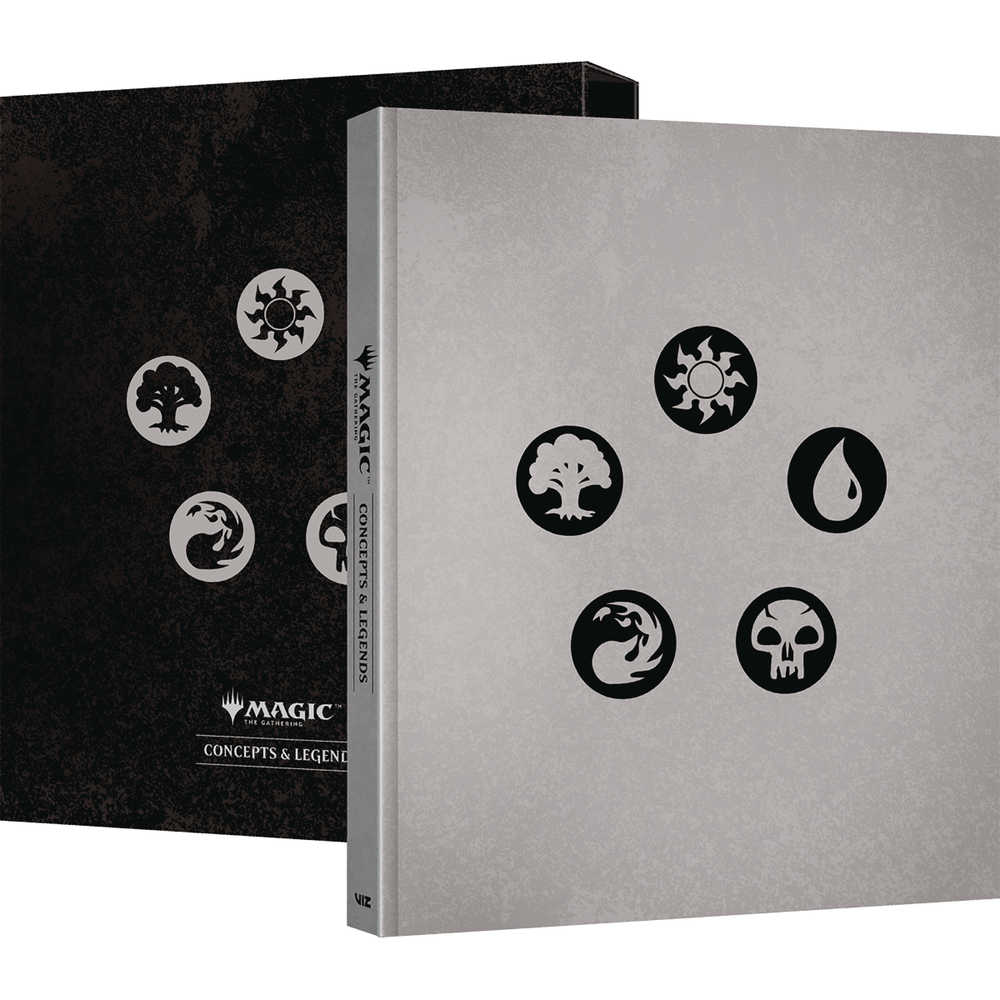 Art Of Magic Gathering Slipcase Hardcover Concepts & Legends 