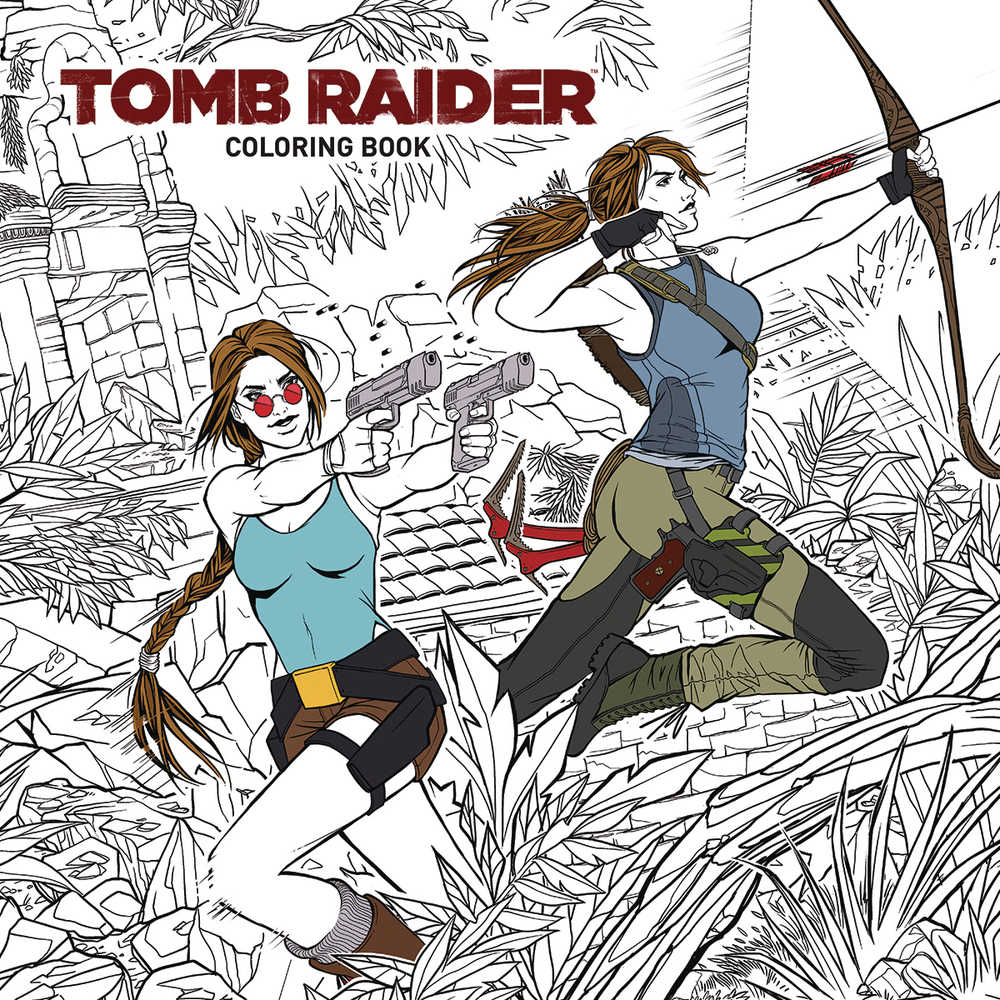 Tomb Raider Coloring Book TPB 