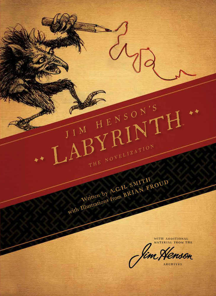 Jim Henson Labyrinth Softcover Novel 