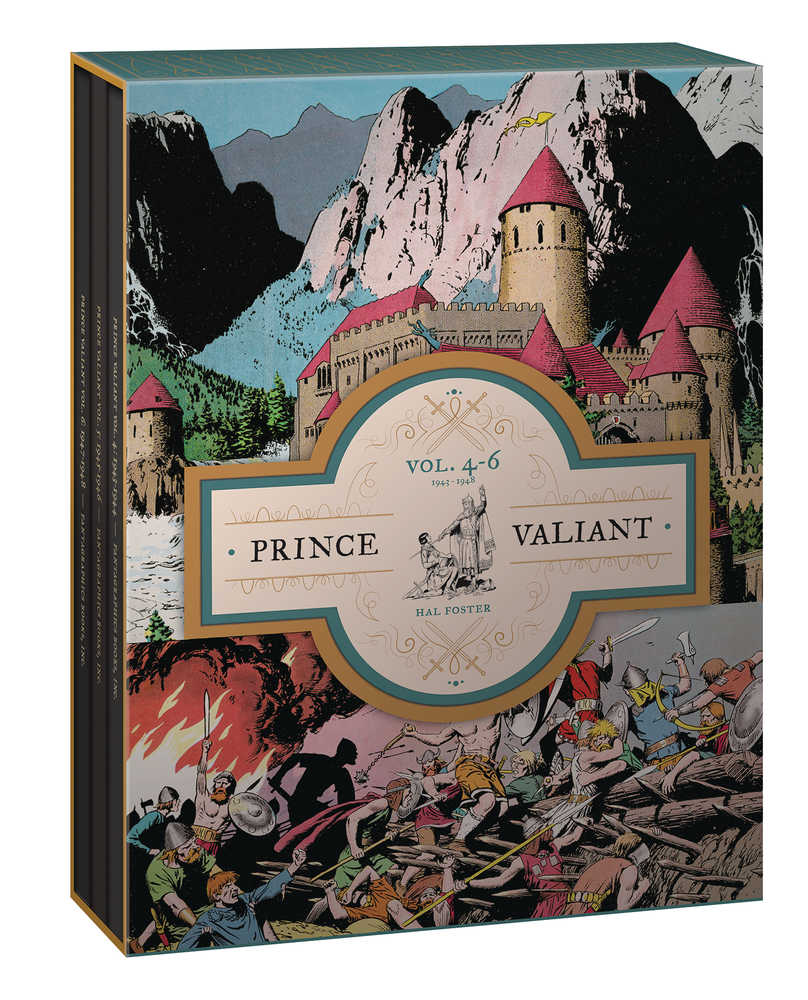 Prince Valiant Hardcover Box Set Volume 04 06 1943 1948 