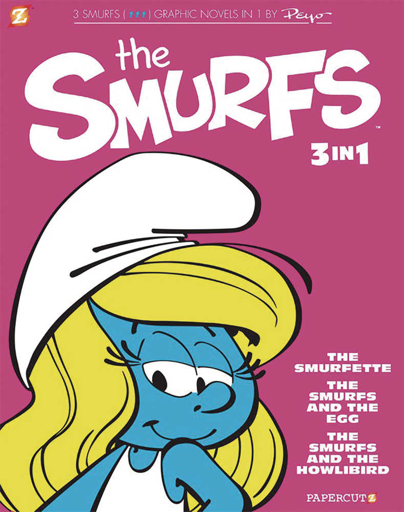 Smurfs 3 In1 Graphic Novel Volume 02