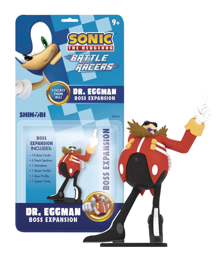 Sonic The Hedgehog Battle Racers Boss Exp Dr Eggman 