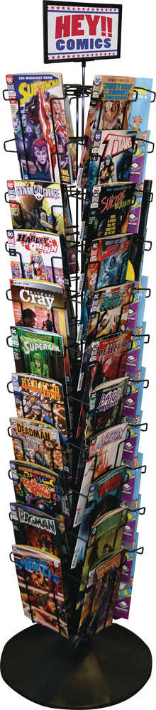Diamond Previews Exclusive 44 Pocket Comic Spinner Rack  