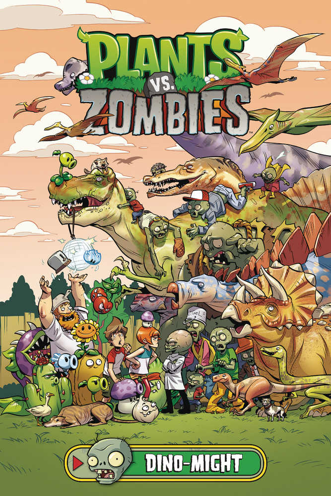 Plants vs Zombies Hardcover Dino Might 