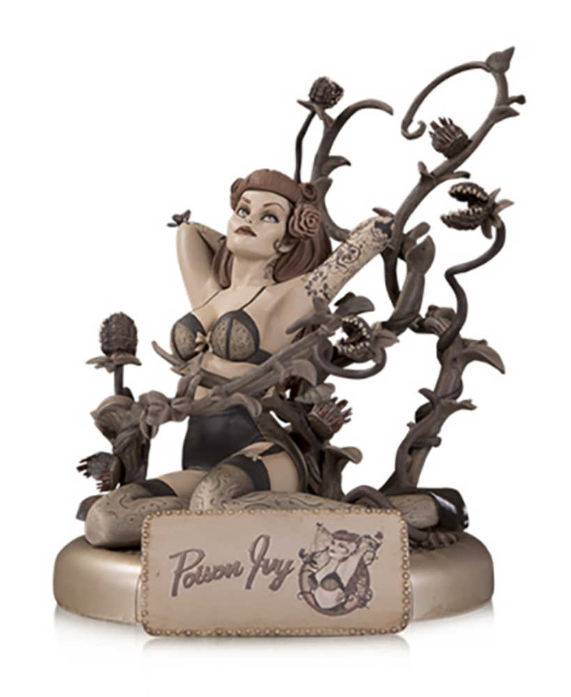 DC Bombshells Poison Ivy Sepia Tone Variant Statue