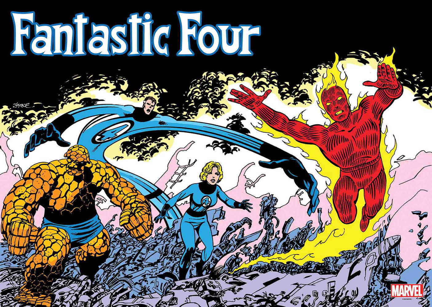 Fantastic Four Oversized By Byrne Vinyl Poster
