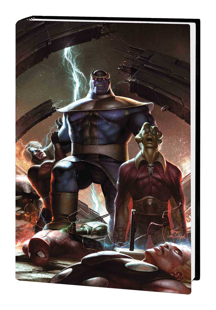 Thanos Wars Infinity Origin Omnibus Hardcover Lee Variant