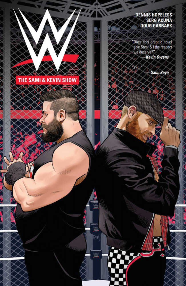 WWE Sami & Kevin Show Graphic Novel 