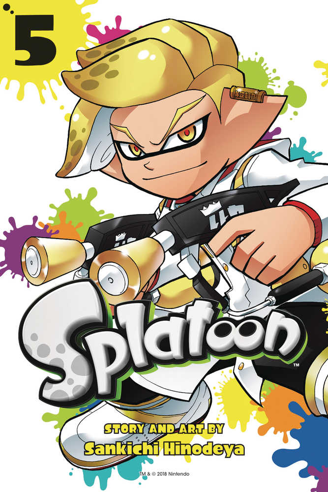 Splatoon Manga Graphic Novel Volume 05 