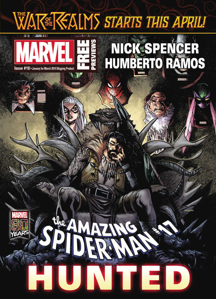 Marvel Previews Volume 04 #18 January 2019 Extras 