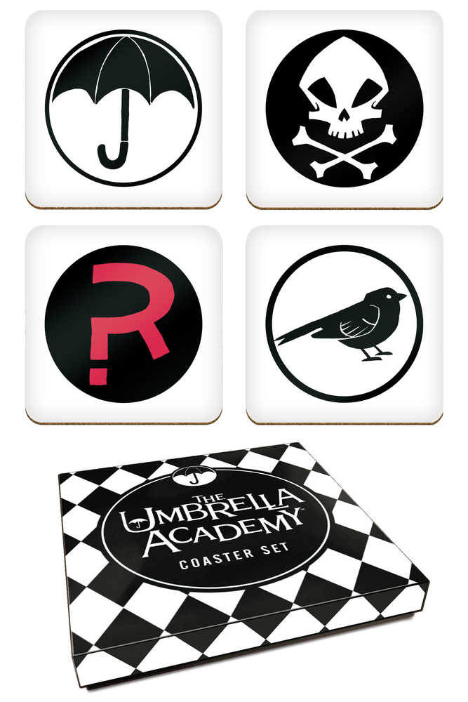 Umbrella Academy Coaster Set 