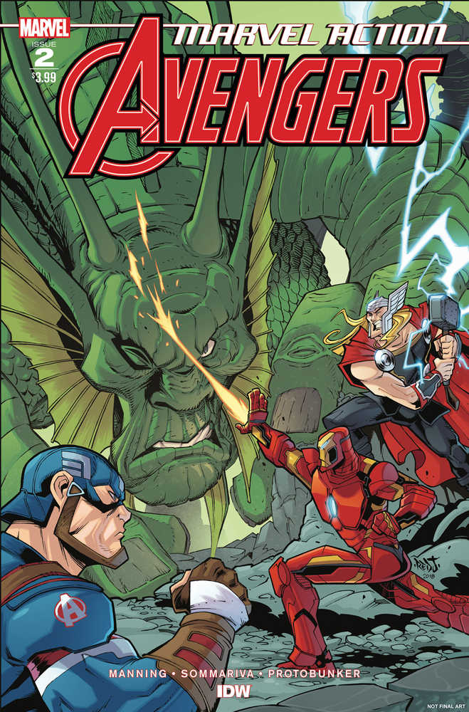 Marvel Action Avengers #2 Sommariva