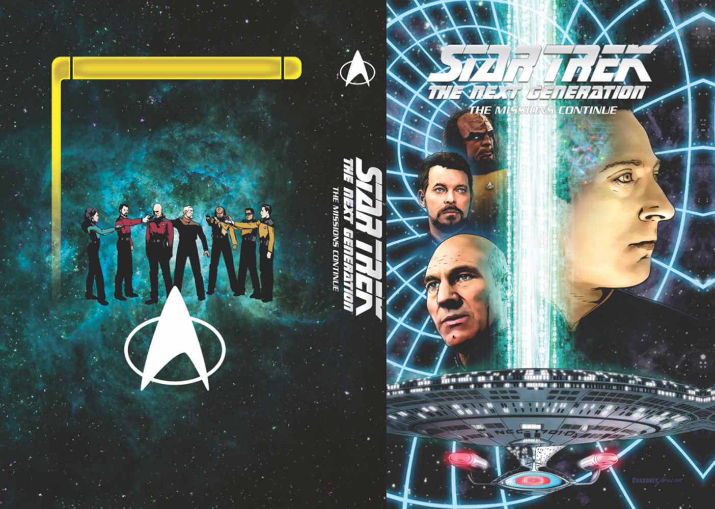 Star Trek Tng Hardcover Missions Continue 
