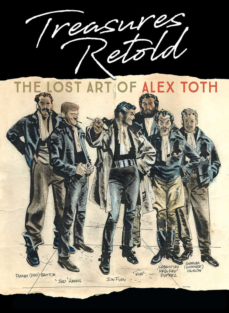 Treasures Retold The Lost Art Of Alex Toth Hardcover 