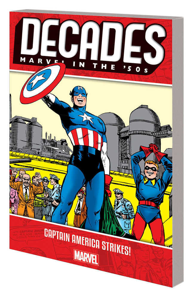Decades Marvel 50 S TPB Captain America Strikes