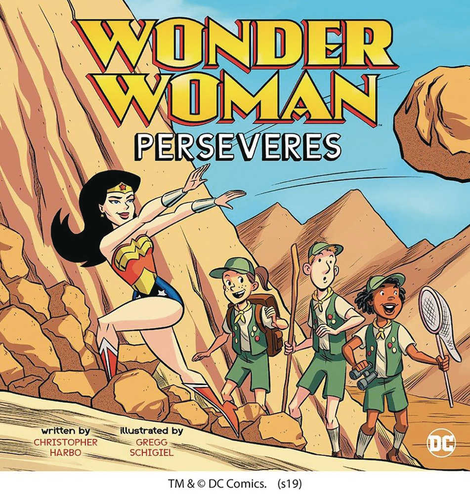 Wonder Woman Perseveres Year Picture Book 