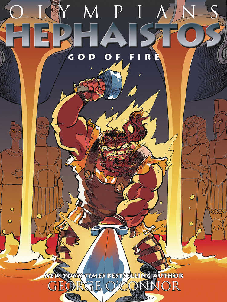 Olympians Graphic Novel Volume 11 Hephaistos God Of Fire 