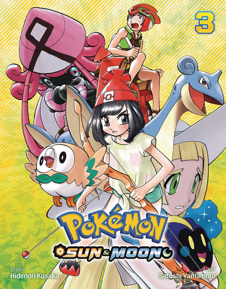 Pokemon Sun & Moon Graphic Novel Volume 03 