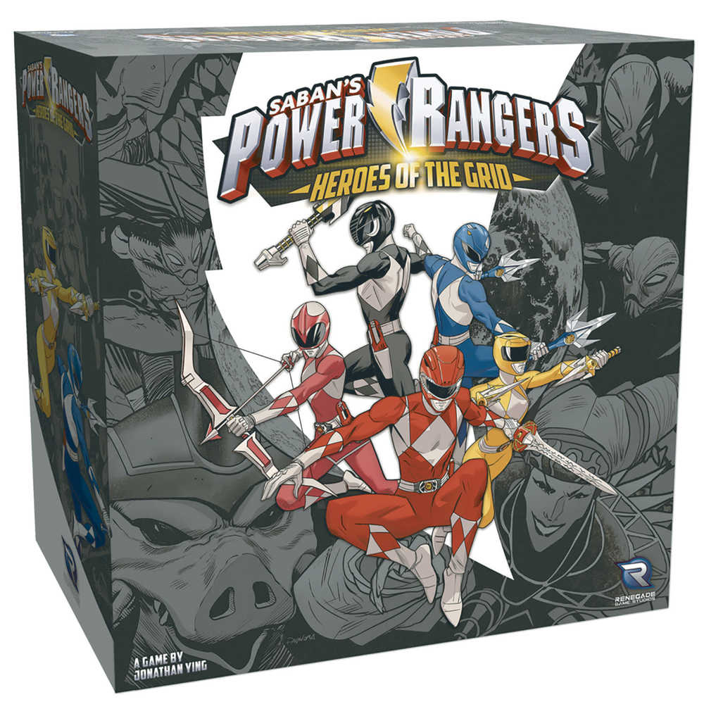 Power Rangers Heroes Grid Board Game 