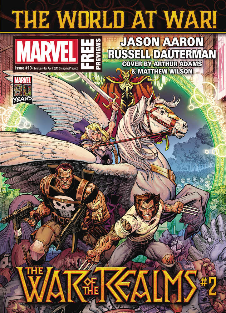 Marvel Previews Volume 04 #19 February 2019 Extras 