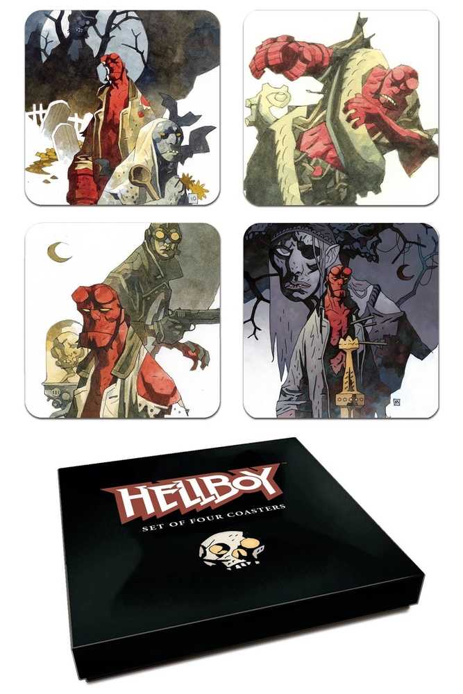 Hellboy Coaster Set 