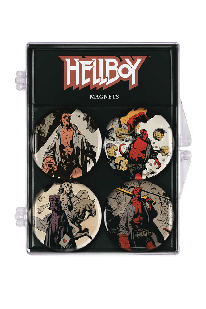 Hellboy Magnet 4 Pack 