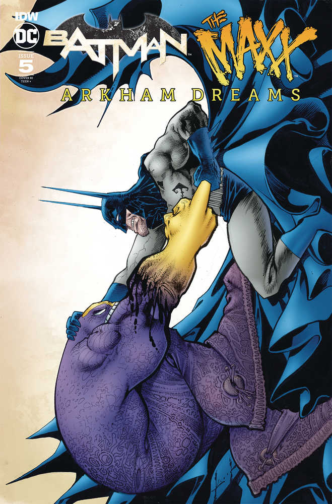 Batman The Maxx Arkham Dreams #5 (Of 5) Cover A Kieth